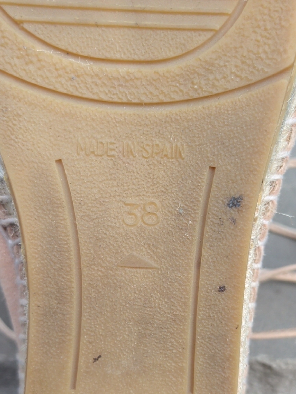 Romena Handmade In Spain Lace Up Women's Suede Espadrille Flats in Blush - Picture 7 of 11